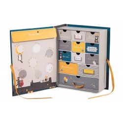 Coffret naissance française - Cadeau de naissance - Les Moustaches" - Moulin Roty