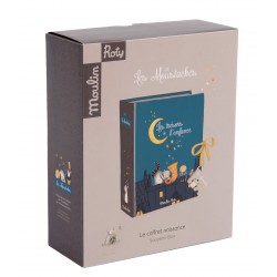 Coffret naissance française - Cadeau de naissance - Les Moustaches" - Moulin Roty