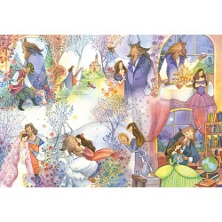 Tell me Story Puzzle Die schöne und das Biest - 48 Teile - Crocodile Creek