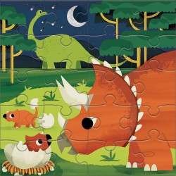 Magnetic Fun Mighty Dinosaurs - Magnet Puzzle Dinosaurier 20 Teile - Mudpuppy