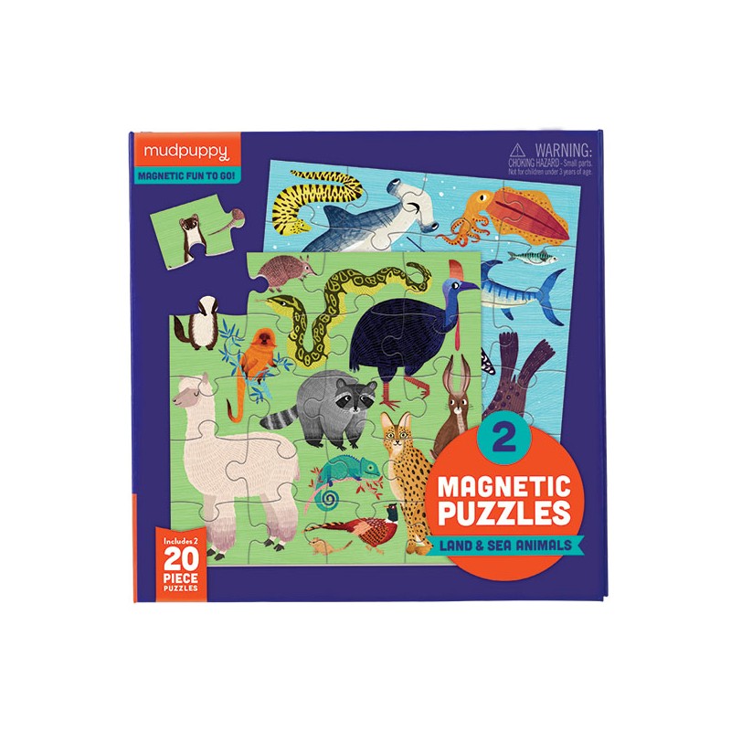 Magnetic Fun Land&Sea Animals, Mudpuppy