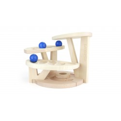 Cascade de boules en bois avec grosses billes, durable - Bajo