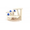 Cascade de boules en bois avec grosses billes, durable - Bajo Cascade de boules en bois avec grosses billes, durable - Bajo
