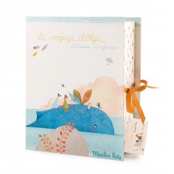 Geburtsgeschenke-Box Französisch "Le voyage d'Olga"