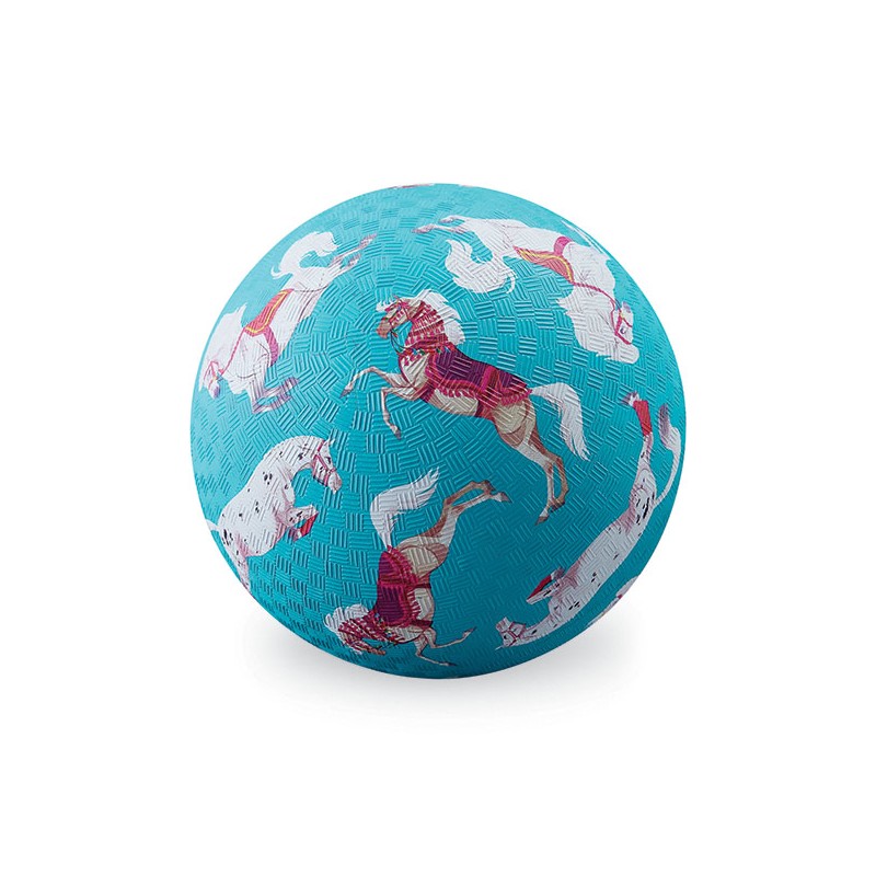 13 cm Balle de jeu chevaux - Crocodile Creek