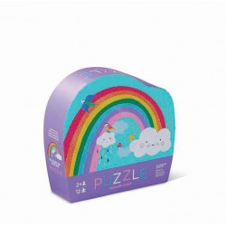 12 pc Mini Puzzle Regenbogen - Crocodile Creek