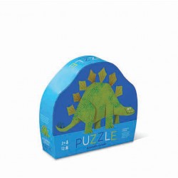 12 pc Mini Puzzle Stegosaurus