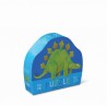 12 pc Mini Puzzle Stegosaurus