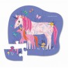 12 pc Mini Puzzle Einhorn - Crocodile Creek
