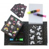 Neon Colouring Sets Unicorn & Friend