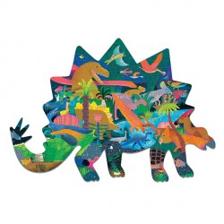 300 PC Shaped Puzzle Dinosaurs