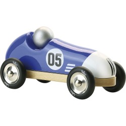 Auto vintage sport blau